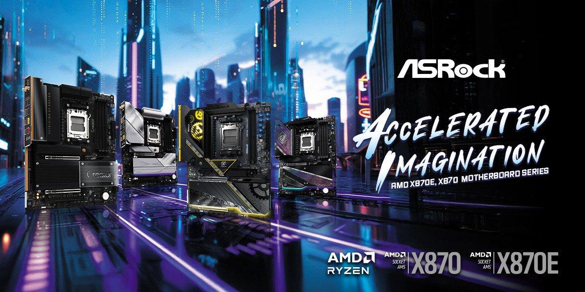 华擎X870E Taichi OCF发布：首款搭载AMD极限超频技术的主板